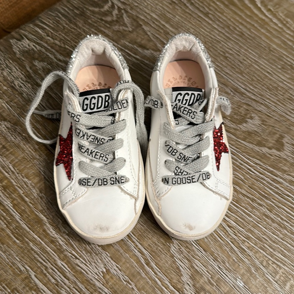 Toddler golden goose sneakers size 22